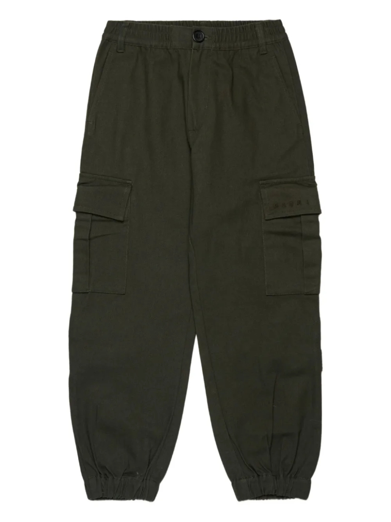 

Marni Kids брюки с карманами, зеленый