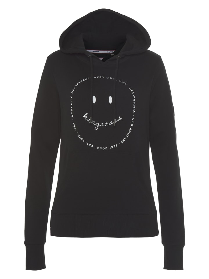 

Толстовка с капюшоном Kangaroos, черный