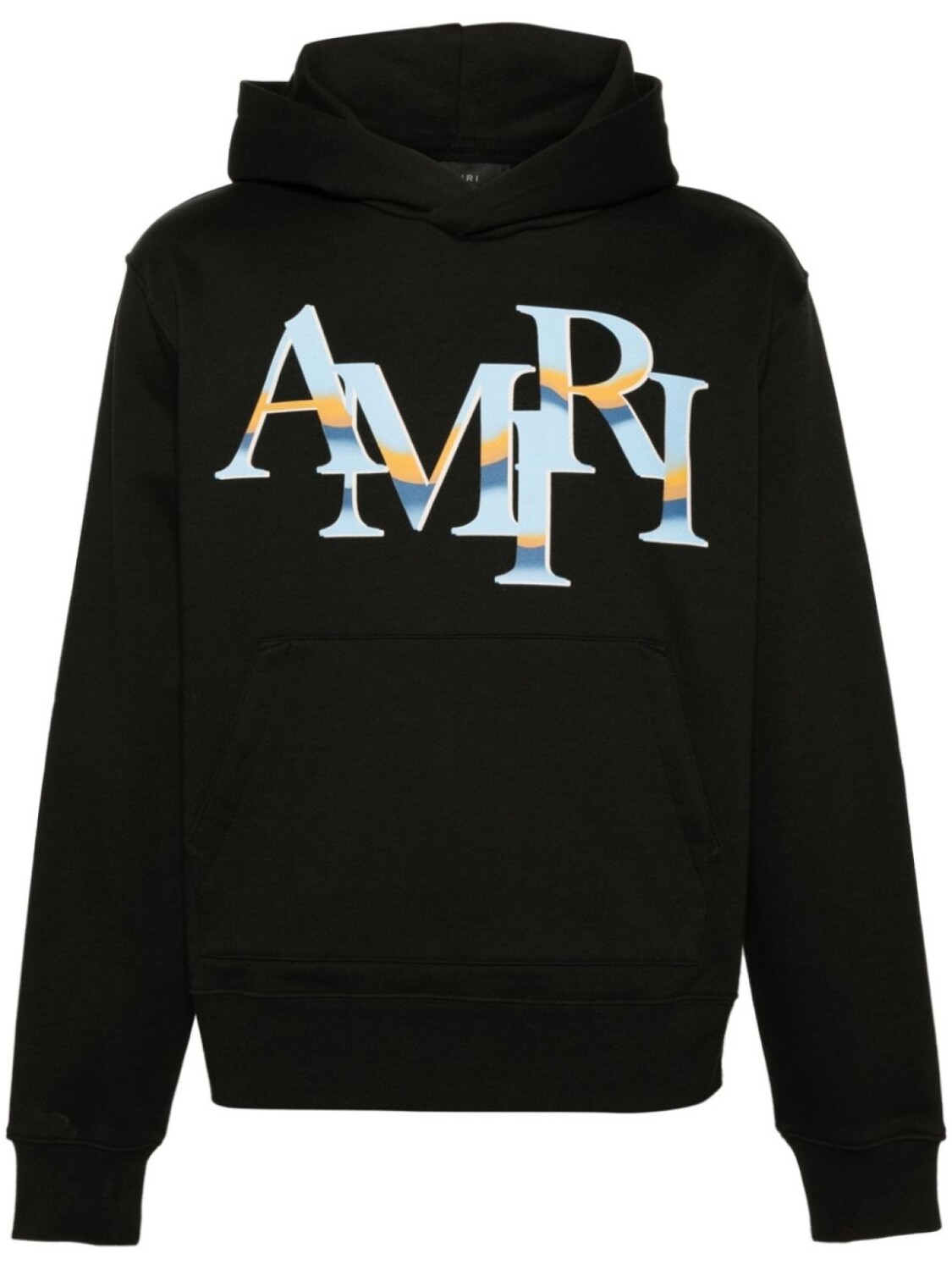

AMIRI худи Staggered-chrome, черный