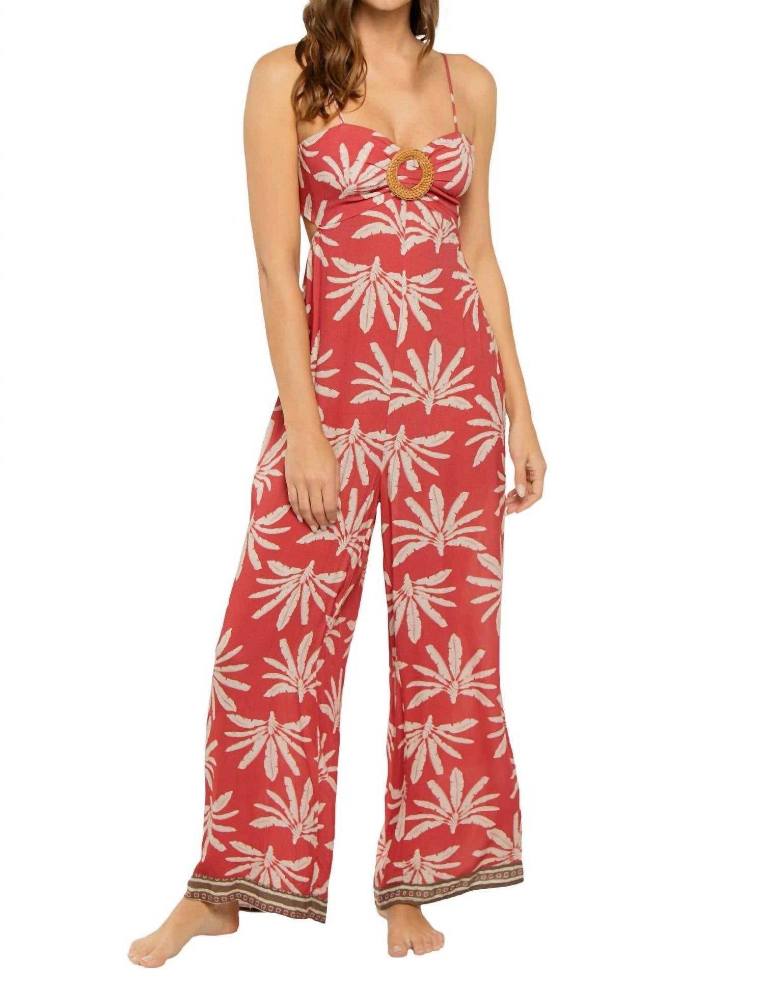 

Комбинезон Palm Island с широкими брючинами Vintage Havana, Palm