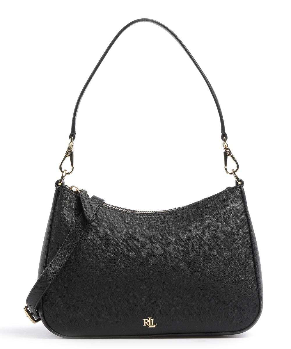 

Сумка Danni 26 из сафьяновой яловой кожи Lauren Ralph Lauren, черный