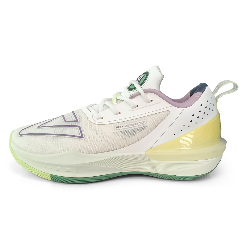 

PEAK Мужские баскетбольные кроссовки Super Light низкие бело-зеленые, цвет Super-Light White/Green