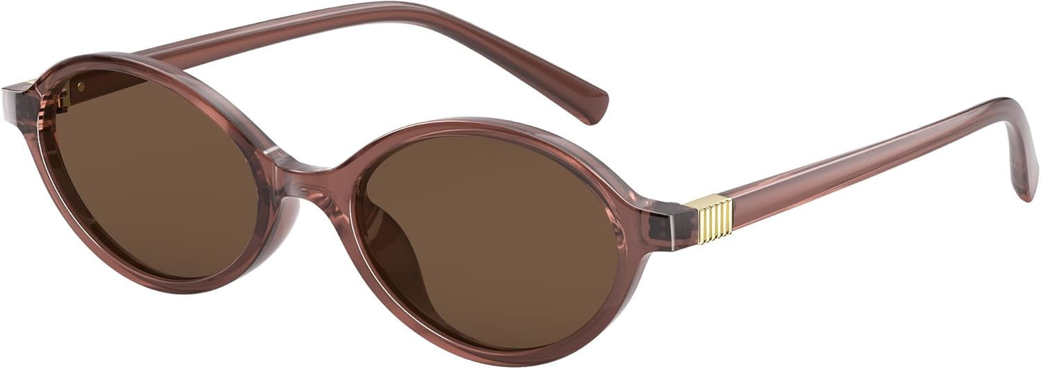 

Ретро поляризованные солнцезащитные очки для женщин и мужчин - модные солнцезащитные очки с защитой от УФ-излучения, легкие, в винтажном стиле ELITERA, 03-1pack-tea Frame Tea Lens