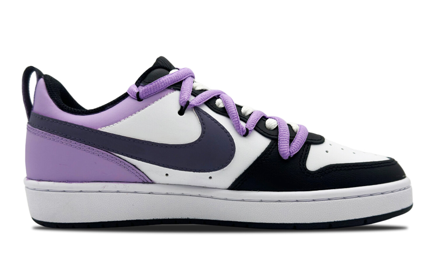 

Кроссовки Nike Court Borough Skateboarding Shoes Women's Low-top Purple/black, фиолетовый