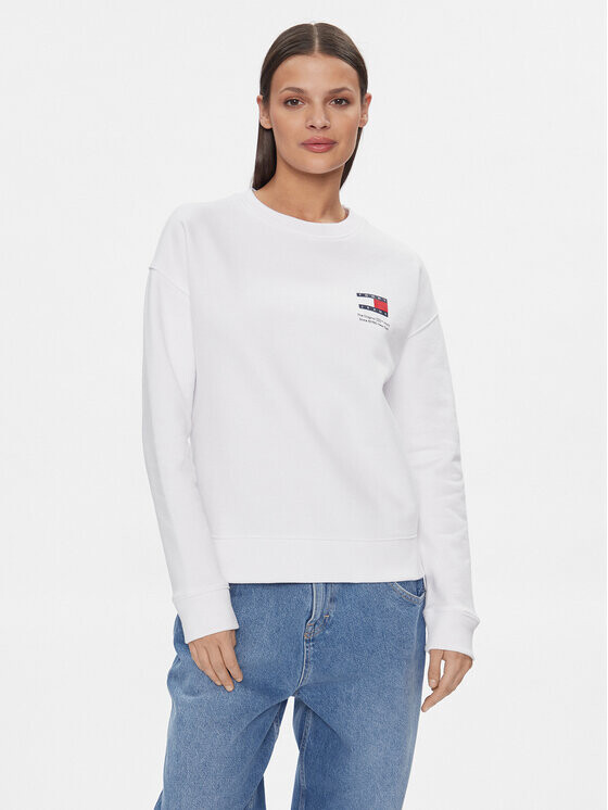 

Толстовка свободного кроя Tommy Jeans, белый