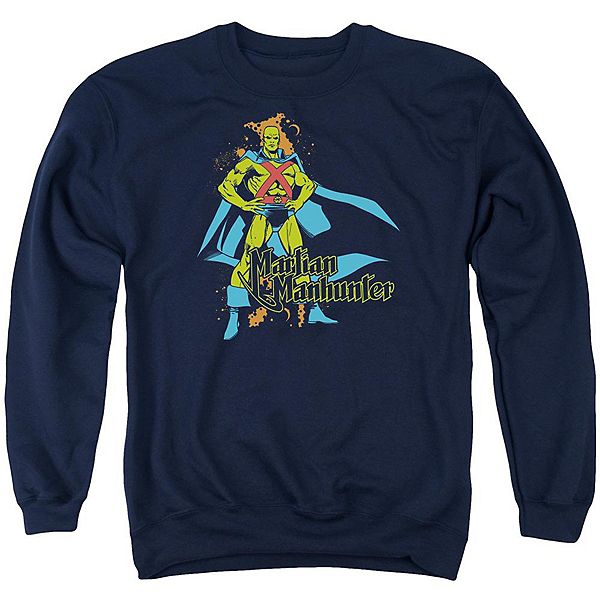 

Толстовка с круглым вырезом Dc comics martian manhunter для взрослых Licensed Character