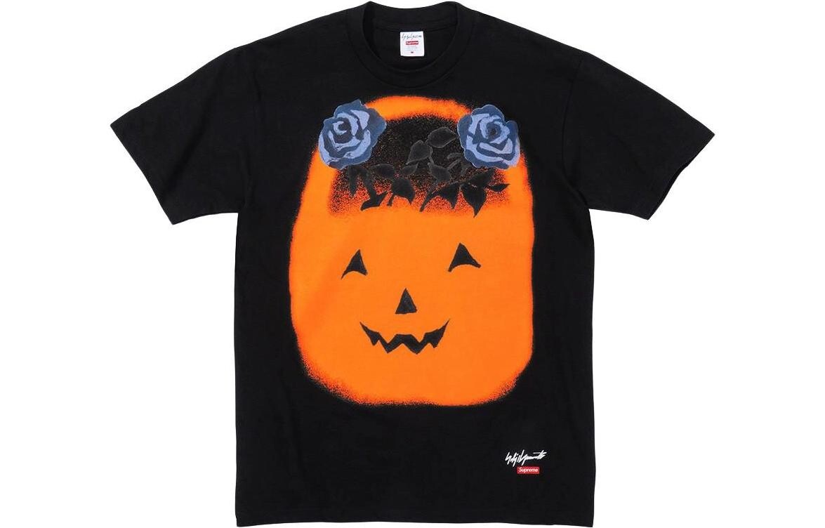 

Футболка Supreme Yohji Yamamoto Pumpkin, черный / оранжевый
