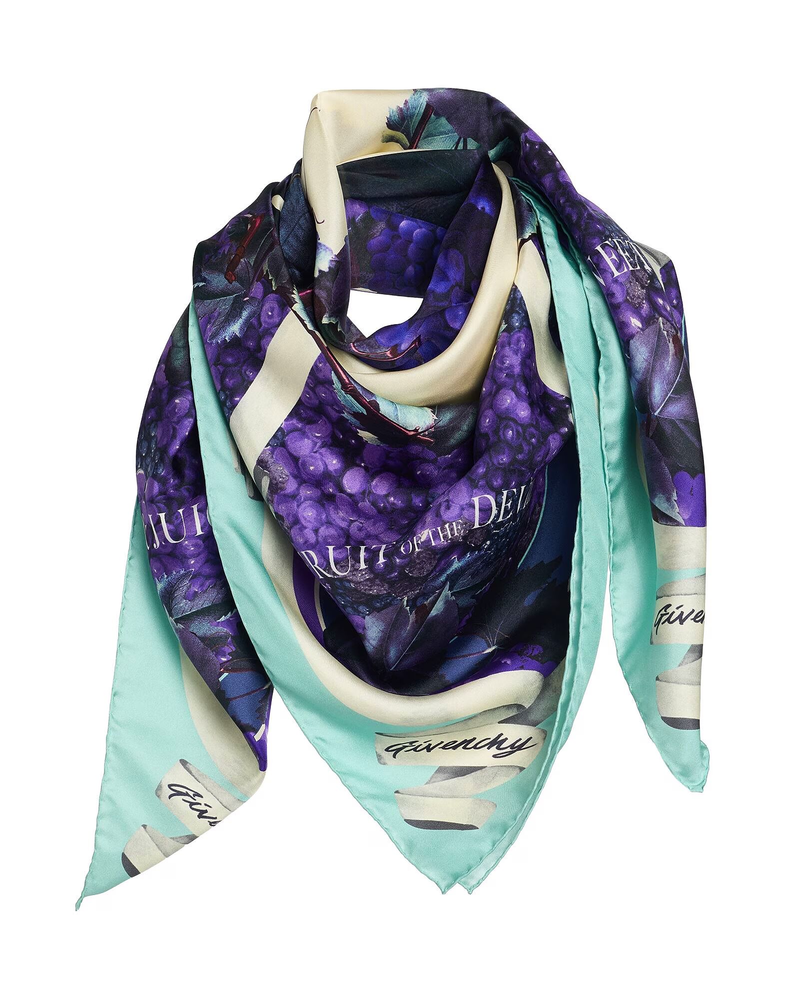 

Шарф Givenchy, фиолетовый