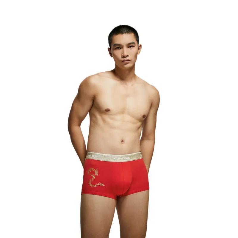 Мужские трусы 1 шт кармин Calvin Klein, XAT-Carmine — фото 4