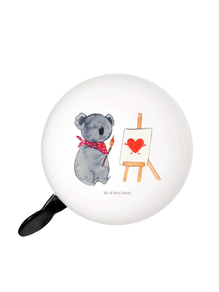 

Mr. & Mrs. Panda Велосипедный звонок, художник, изображающий коалу, без слогана, белого цвета