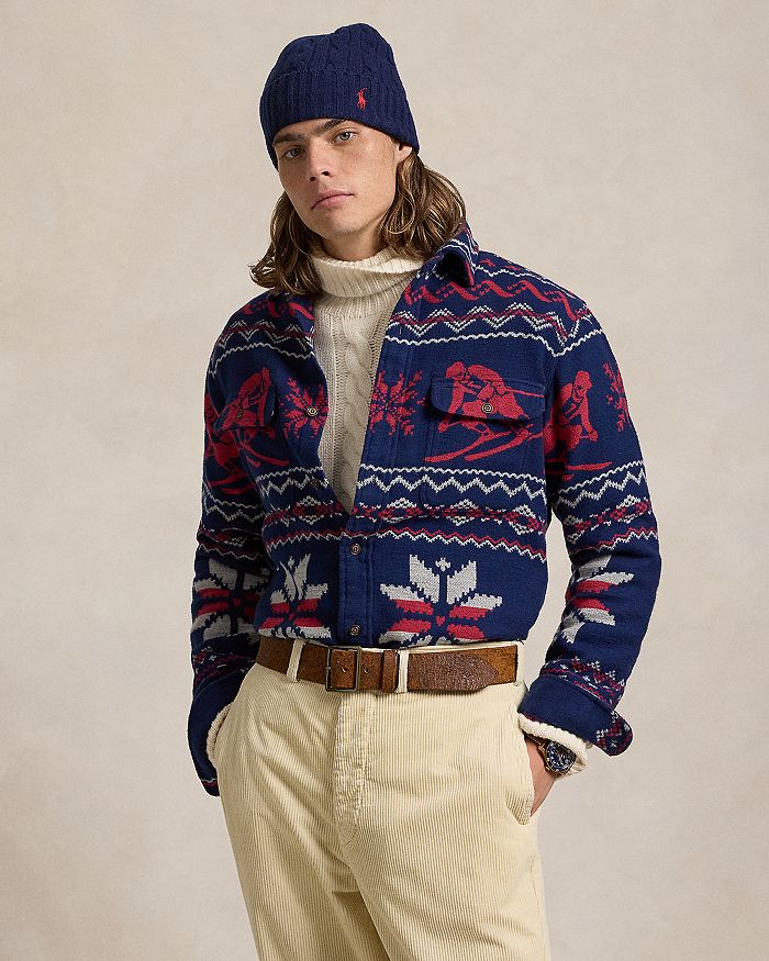 

Свитер-куртка с пуговицами спереди Polo Ralph Lauren, мультиколор