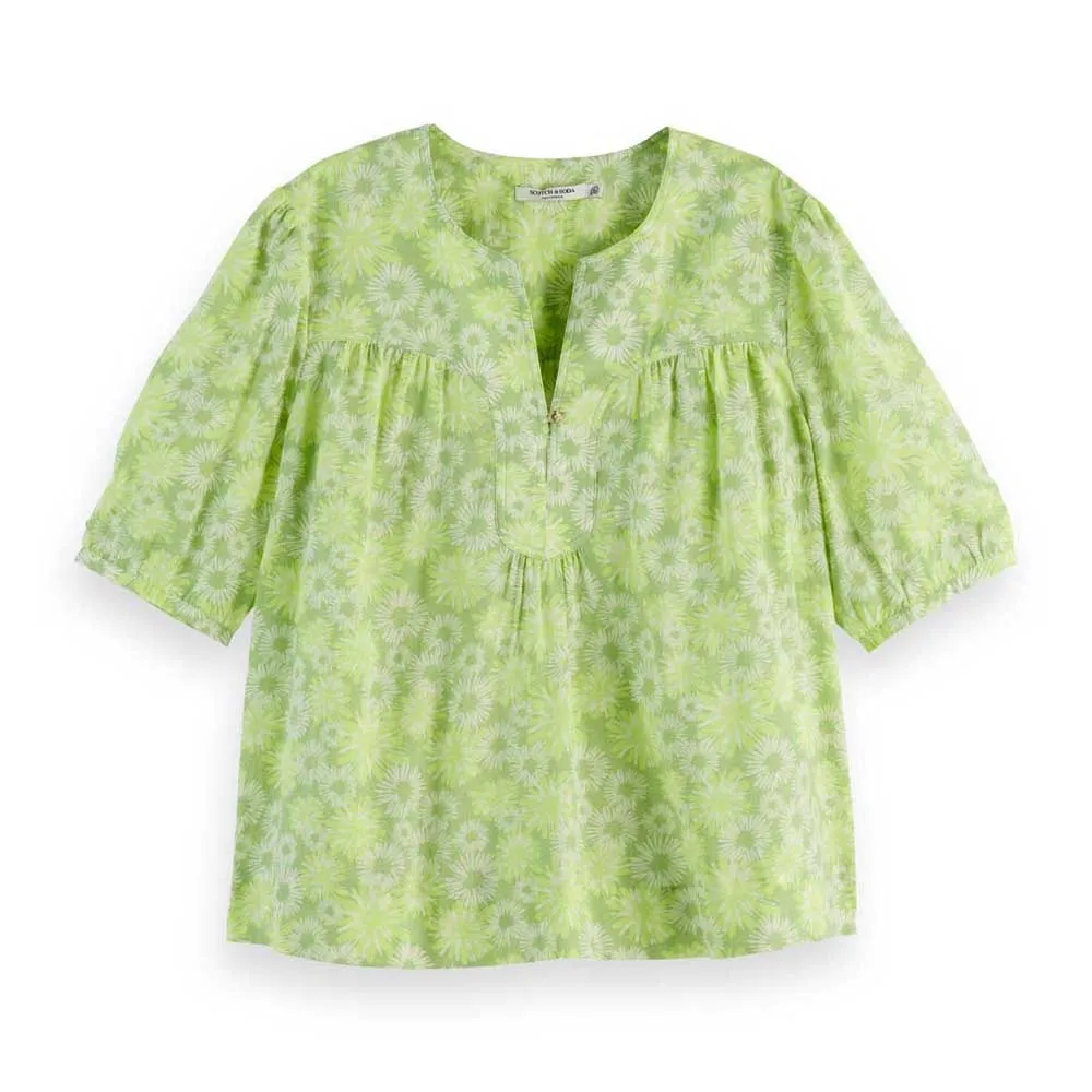 

Блузка с коротким рукавом Scotch & Soda U9A00636T, зеленый