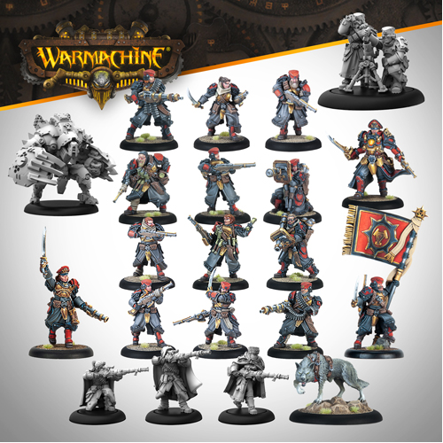 

Фигурка Warmachine: Khador Winter Korps Core Expansion Steamforged Games