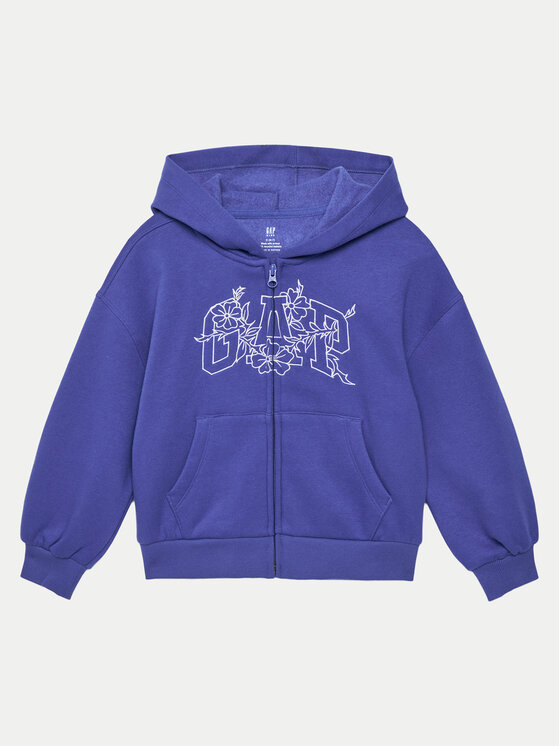 

Свободный крой толстовки 741310-02 Gap, синий