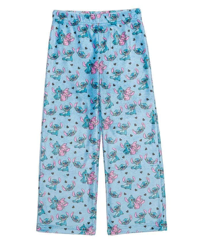 

Брюки для дома Big Girls Stitch and Angel из плюша Disney