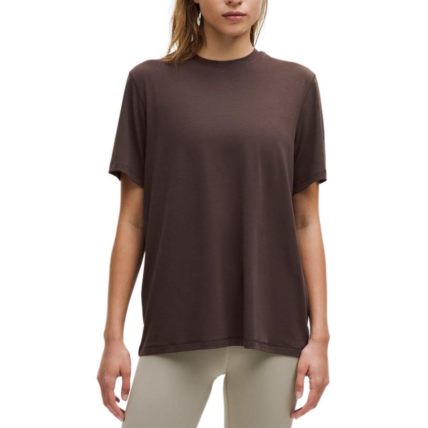 

Обычная футболка женская Lululemon, Espresso/Espresso