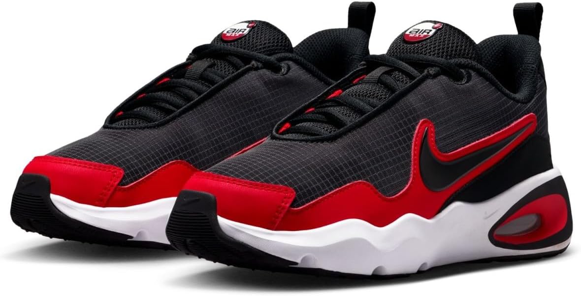 Кроссовки Nike Air Max Nova для детей и подростков, черный/красный — фото 3