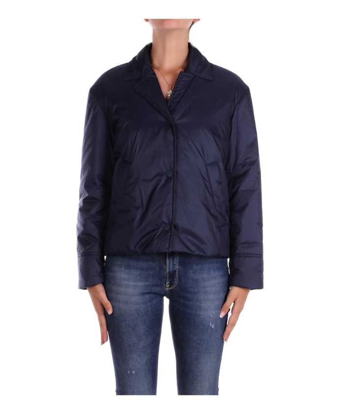 

Синие пальто с застежкой на пуговицы Max Mara, синий