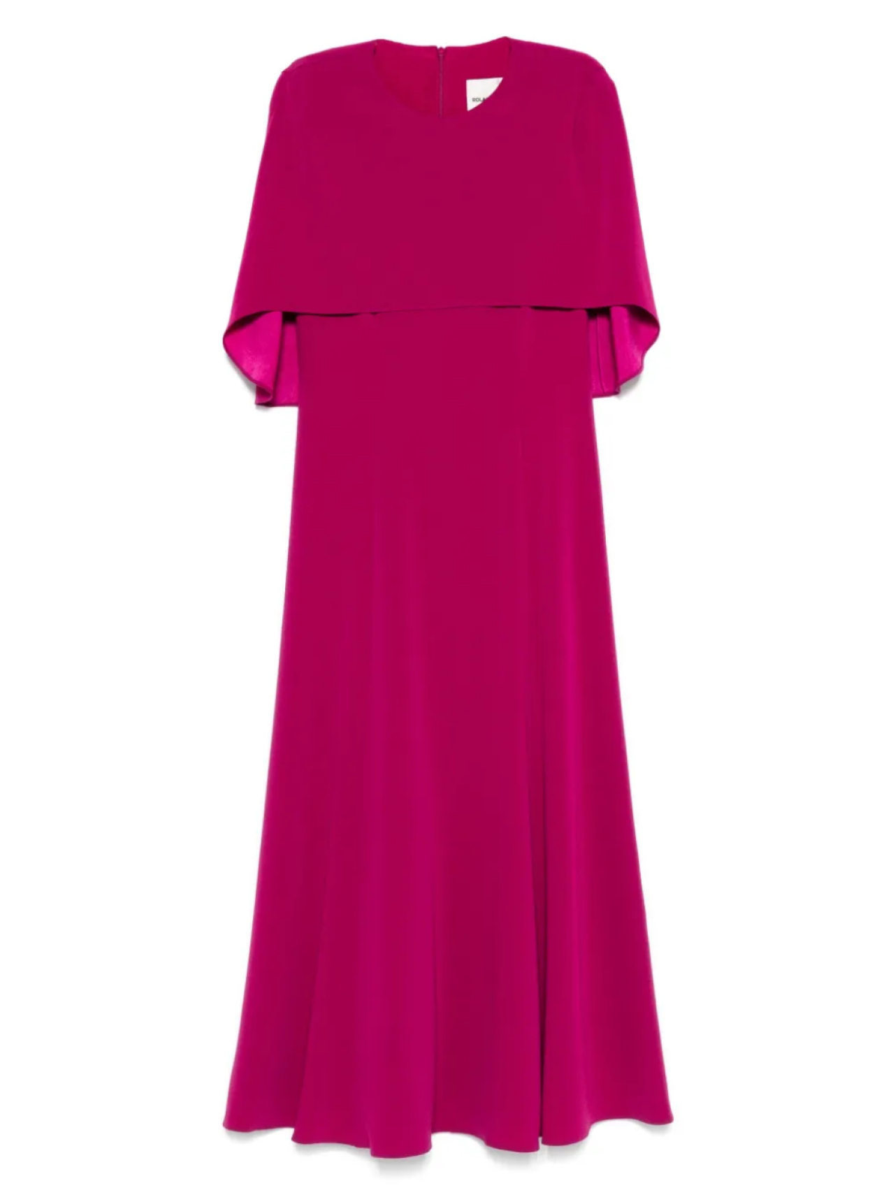 

Платье-накидка миди Roland Mouret, розовый