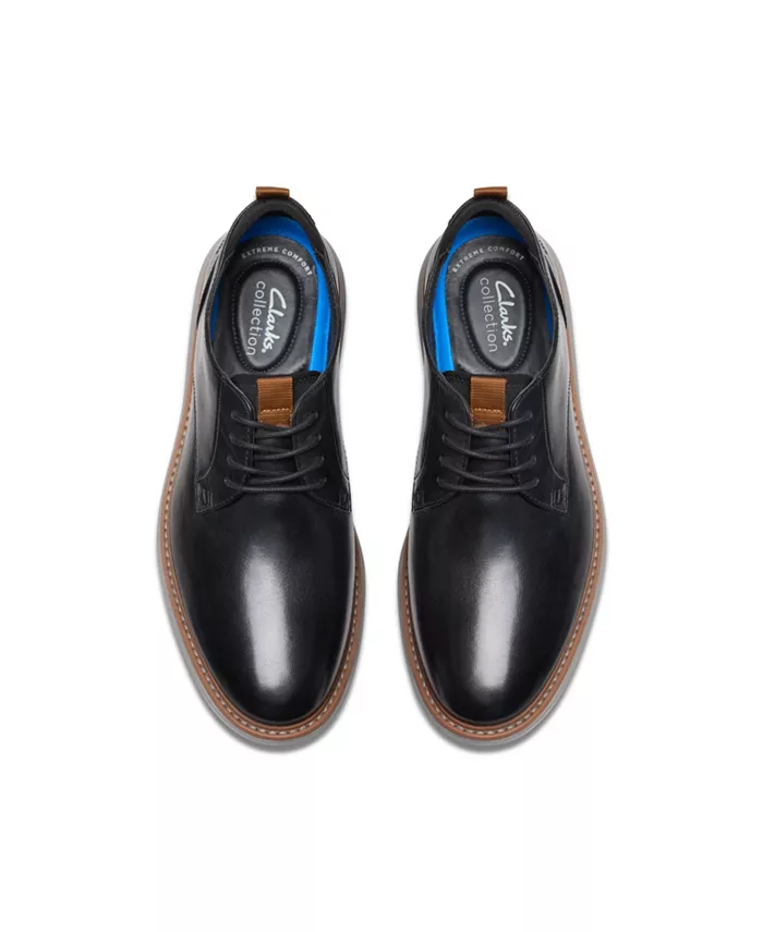 Коллекция  Мужские повседневные туфли Brantin с круглым носком Clarks, черный — фото 2