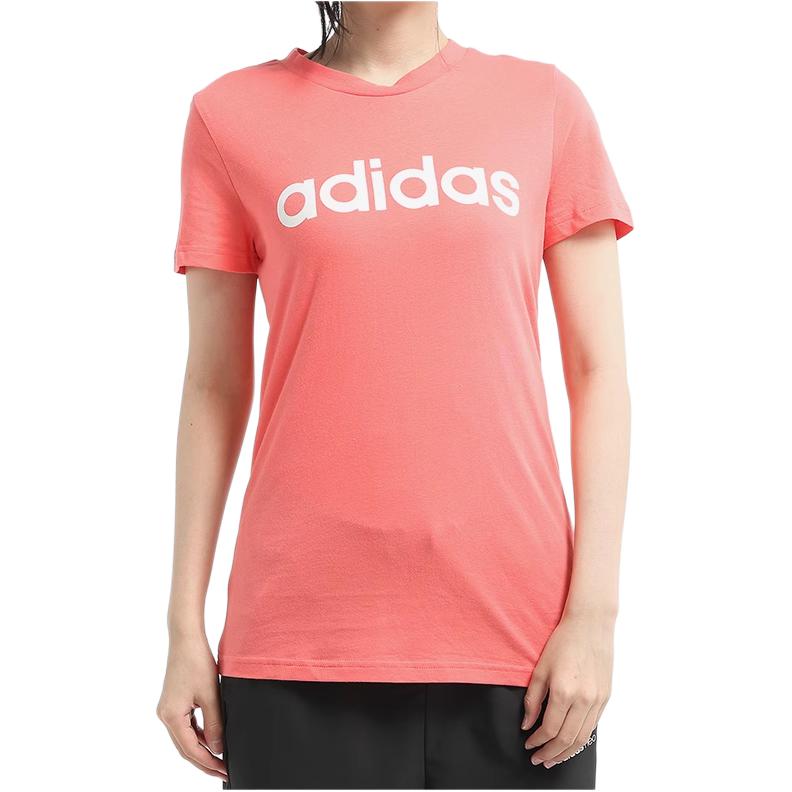 

Adidas Футболка женская красная, Красный, Adidas Футболка женская красная