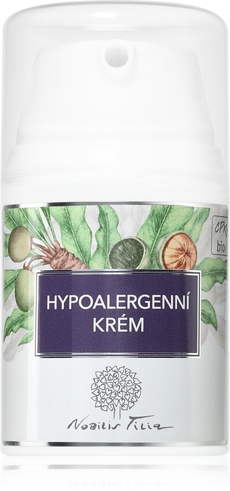 

Гипоаллергенный крем, легкая текстура, без отдушек Nobilis Tilia, 50 мл
