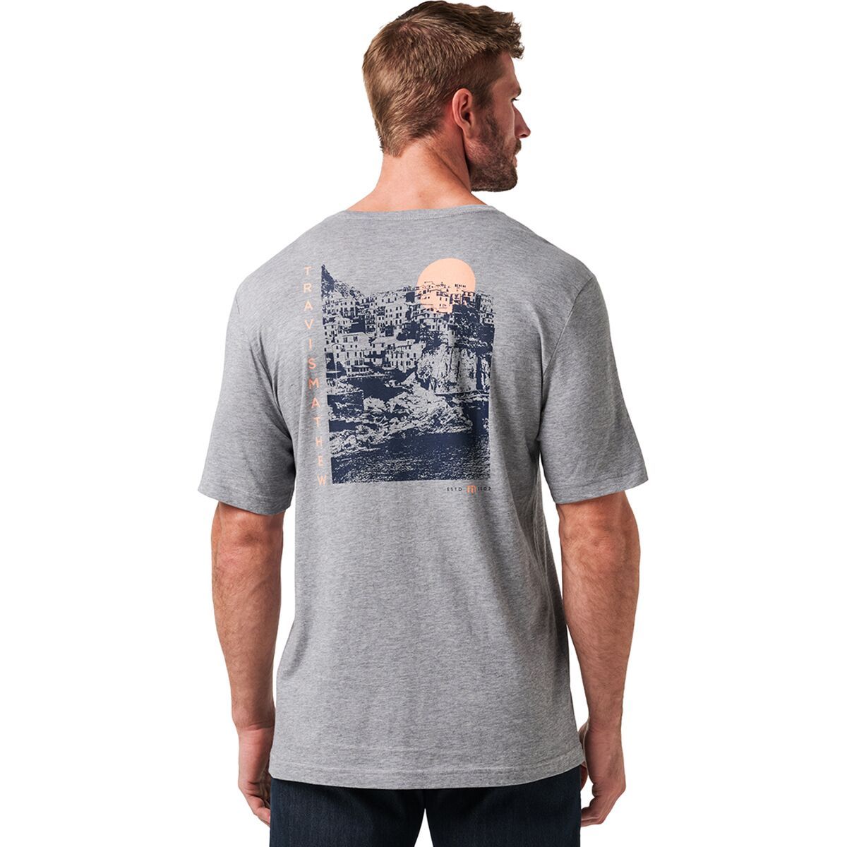 

Футболка Maiden voyage Travismathew, серый