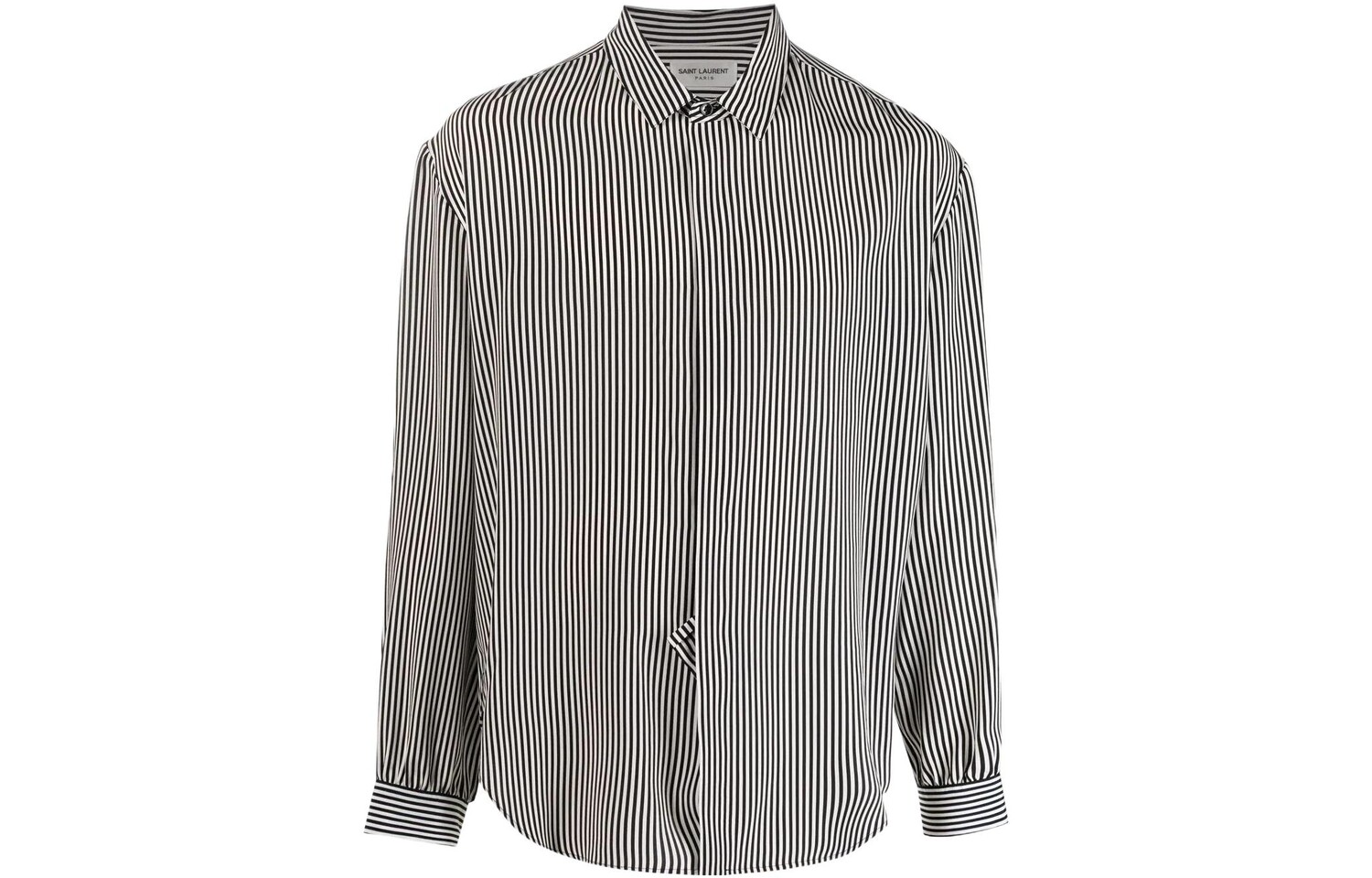 

Рубашка мужская черная Saint Laurent, черный