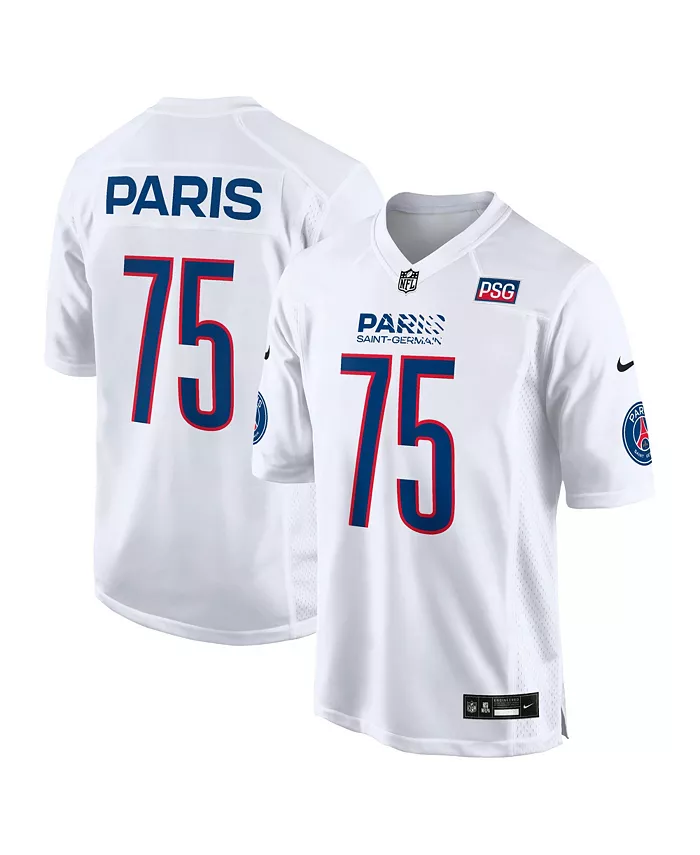 

Мужская белая футболка Paris Saint-Germain 2025 Club World Cup X NFL Nike