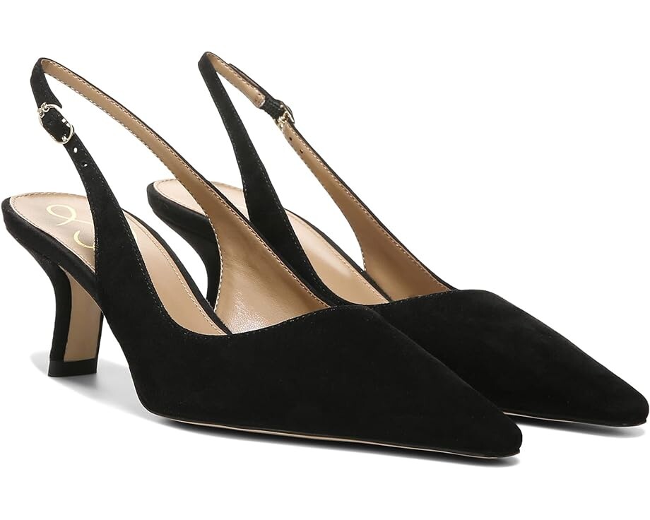 

Туфли Sam Edelman Bianka Sling, цвет Black Suede