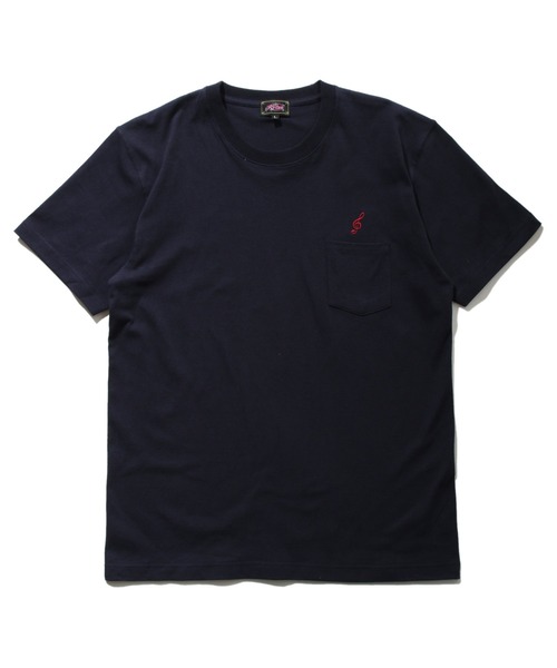 

Футболка с карманом, Toon Pocket Tee ROTAR, темно-синий