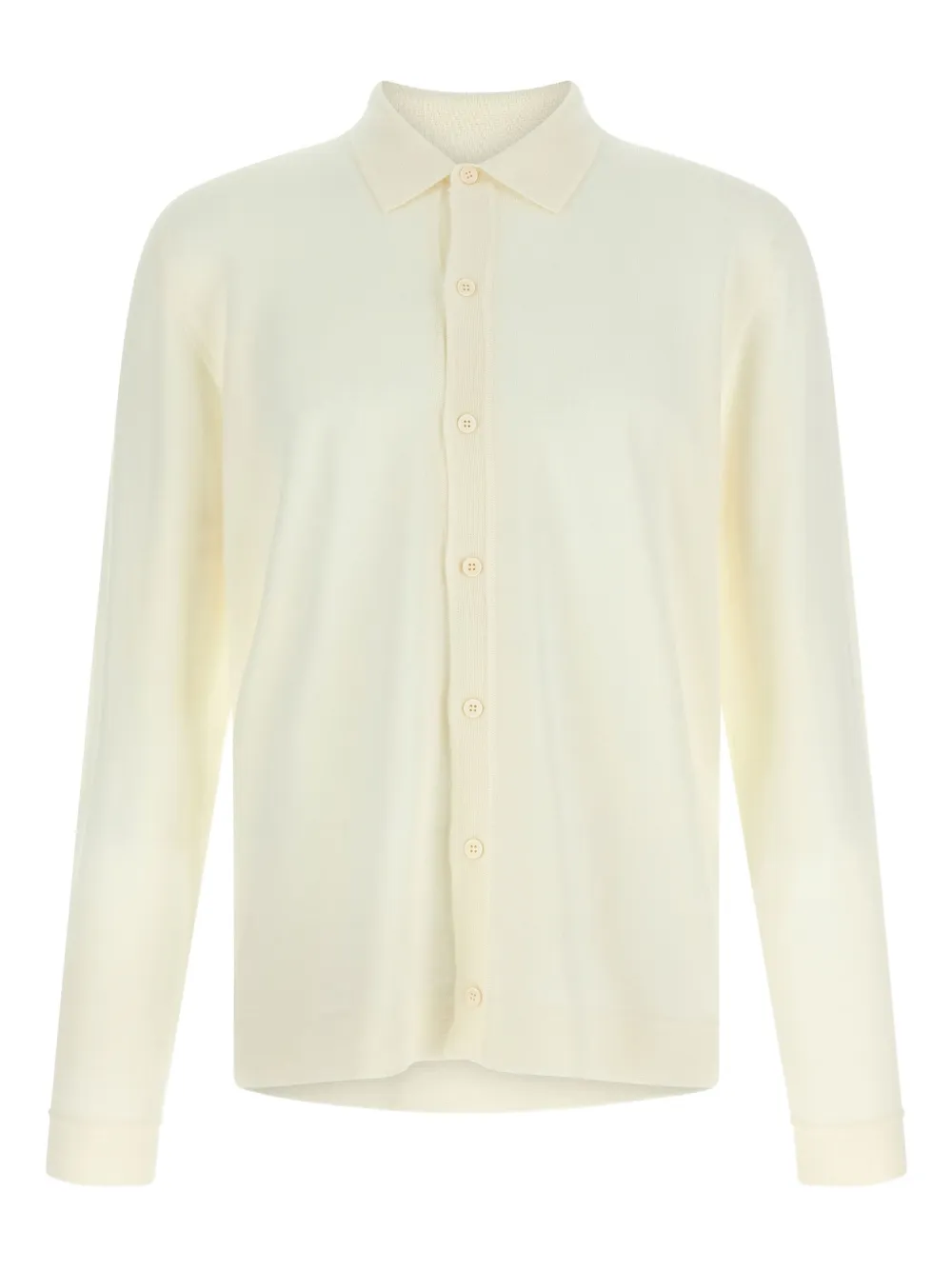 

Вязаная рубашка на пуговицах Roberto Collina, желтый