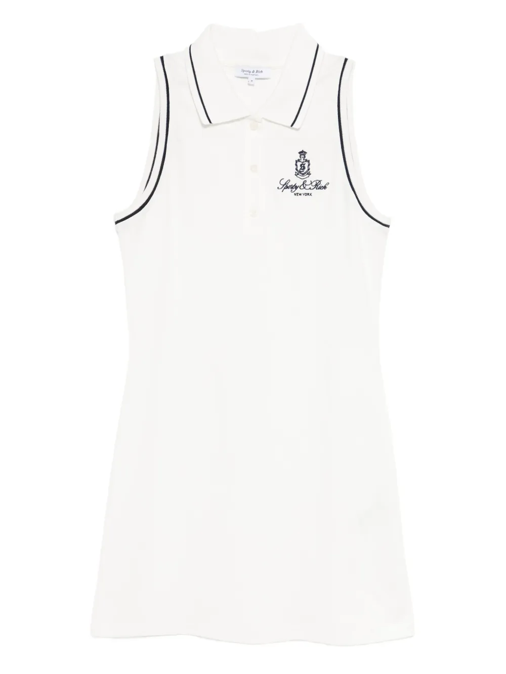 

Платье Vendome Pique Sporty & Rich, белый