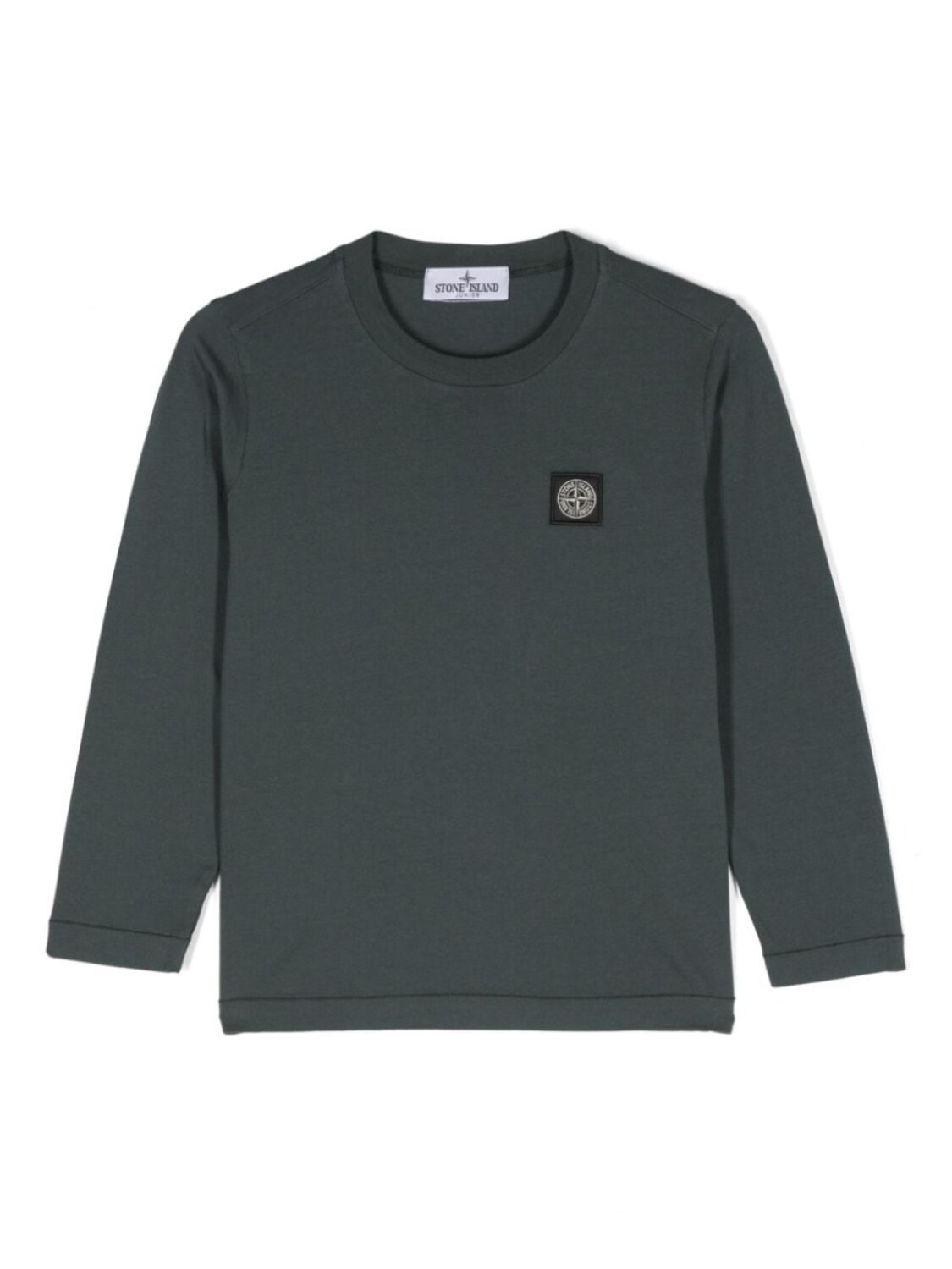 

Stone Island Junior футболка из хлопка с нашивкой в виде компаса, зеленый