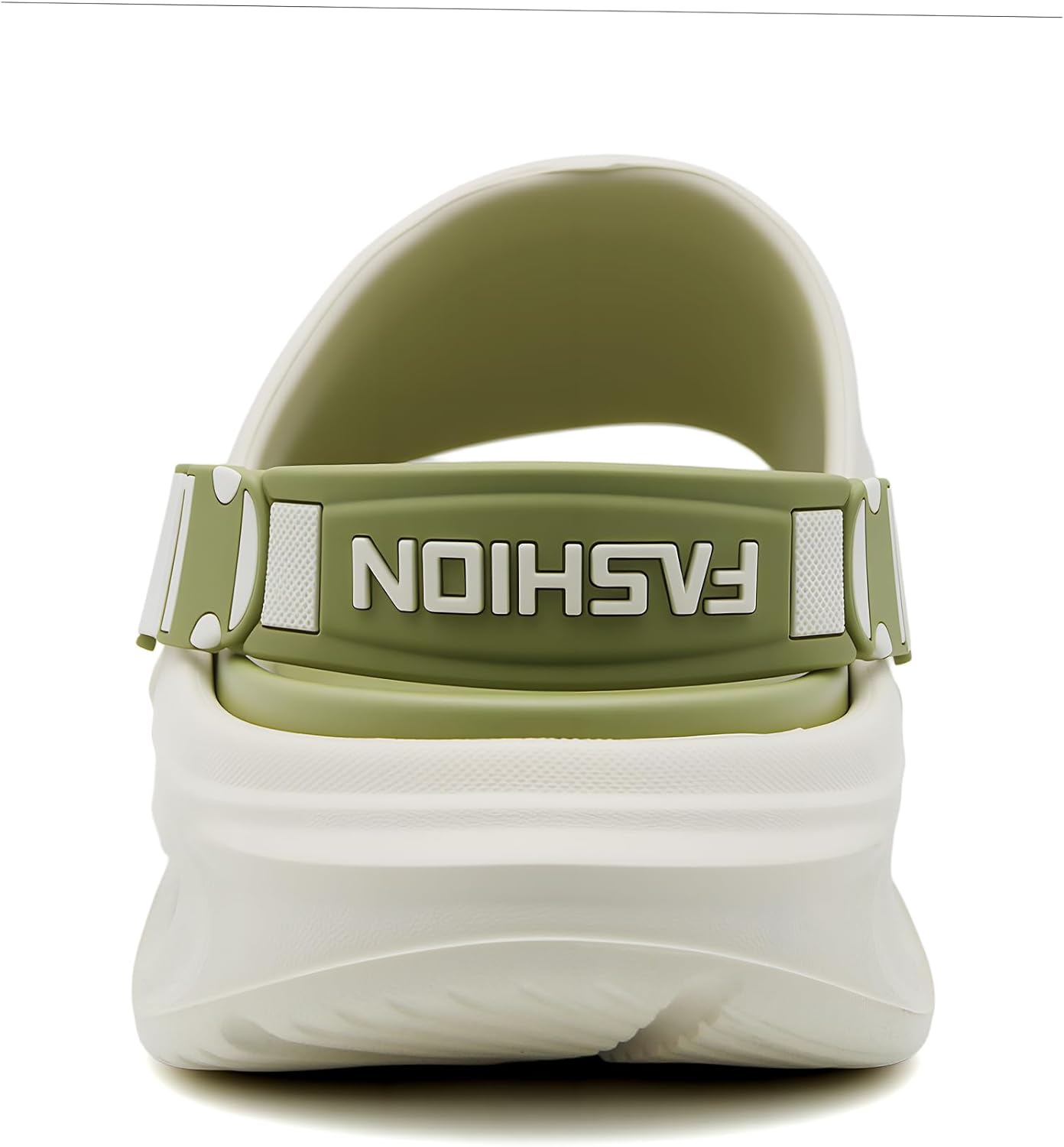 Мужские сандалии Jerzmy Cushioned Slides, ультракомфортные мужские тапочки, спортивные сандалии с поддержкой свода стопы и задним ремешком, открытый носок, для дома, улицы, пляжа, сада и путешествий, зеленый/хаки — фото 4