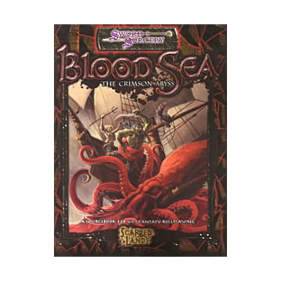 

Blood Sea - The Crimson Abyss, Scarred Lands (d20), мягкая обложка