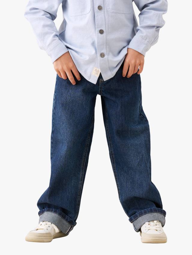 

Детские джинсы прямого кроя Angel & Rocket, Blue