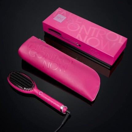 Горячая щетка Glide Pink с керамической технологией нагрева и ионизатором Orchid Pink Limited Edition, Ghd — фото 3