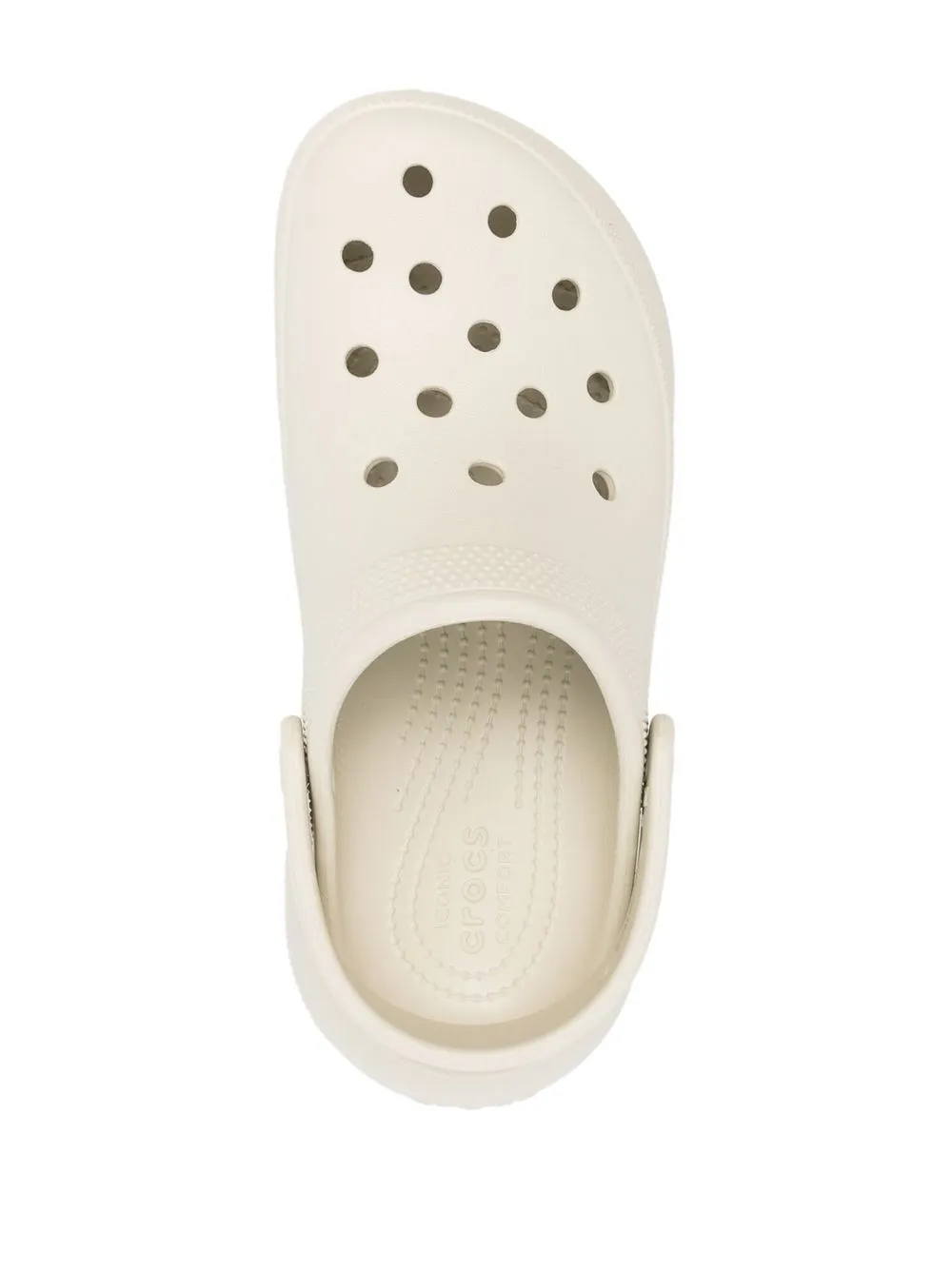 Шлепанцы с ремешком на щиколотке Crocs, нейтральный — фото 4