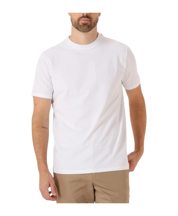 

Мужская рубашка поло и футболка, максимальный комфорт. Gentiluomo, белый