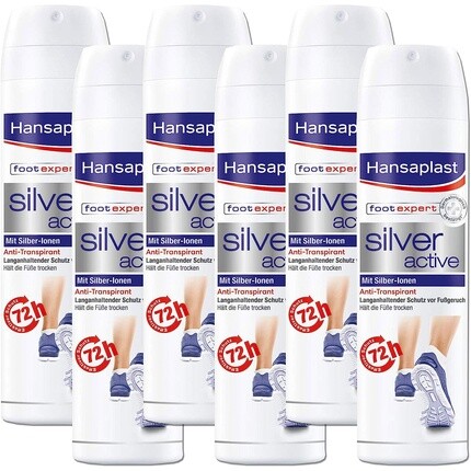 

Hansaplast Silver Active Спрей для ног 150мл