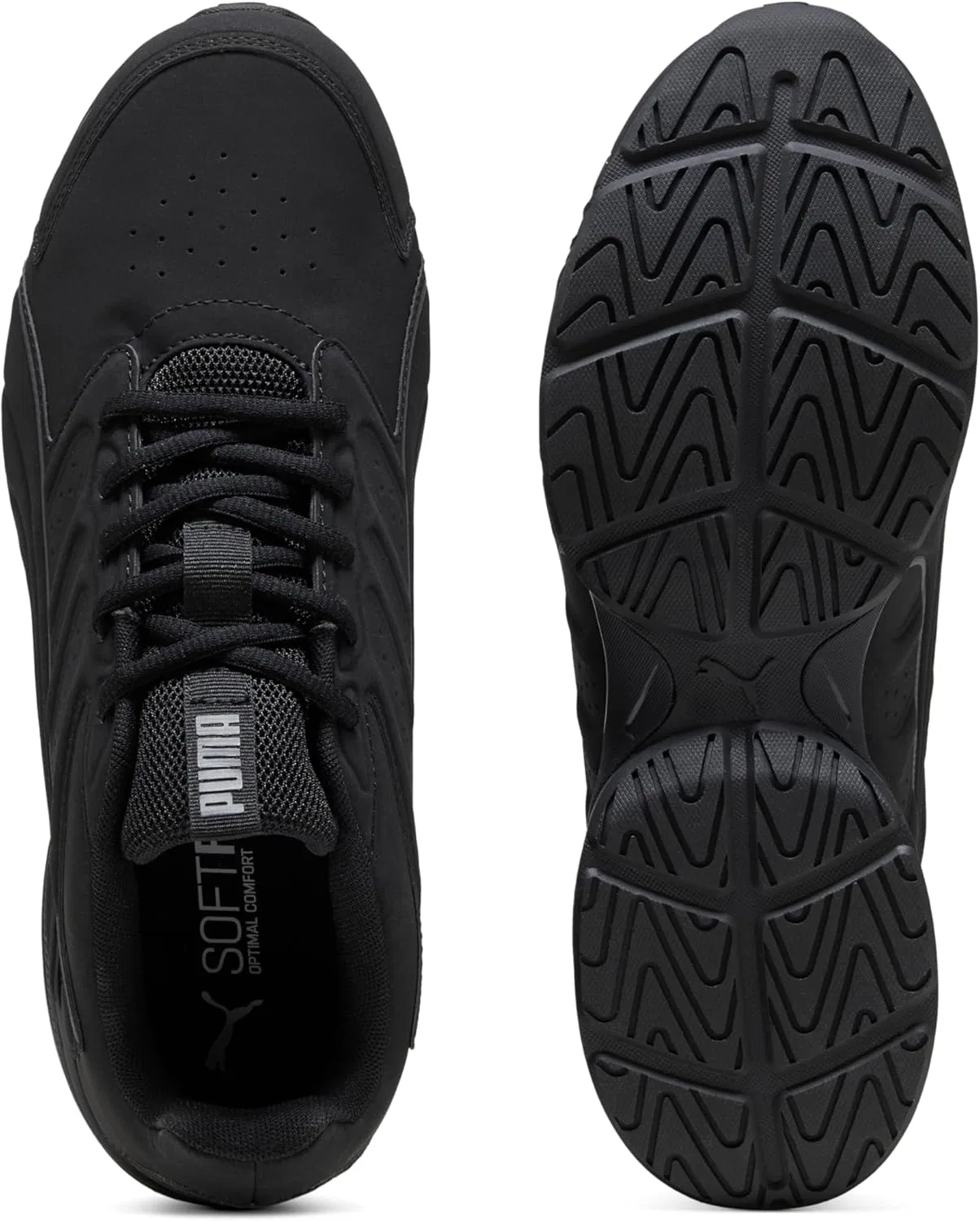 Мужские кроссовки Puma Electro SL 313092-01, черно-серые — фото 4