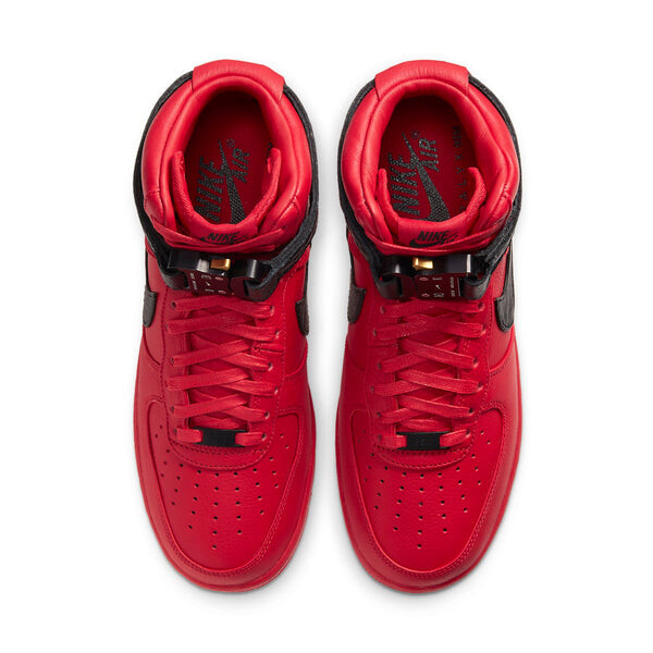 Кроссовки x 1017 alyx 9см air force 1 высокие Nike, красный — фото 4