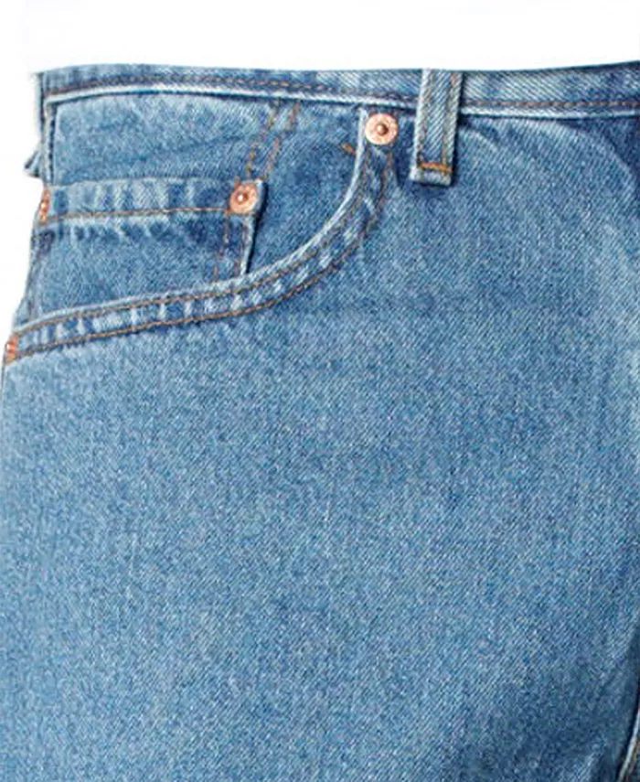 Мужские джинсы Big & Tall 550 свободного кроя без стрейча Levi's, синий — фото 3