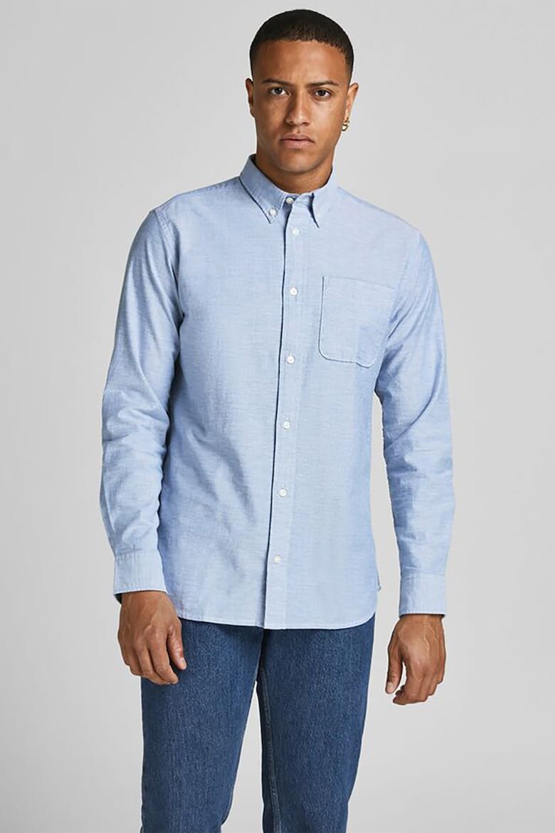 

Рубашка из органического хлопка Jack & Jones, лавандовый