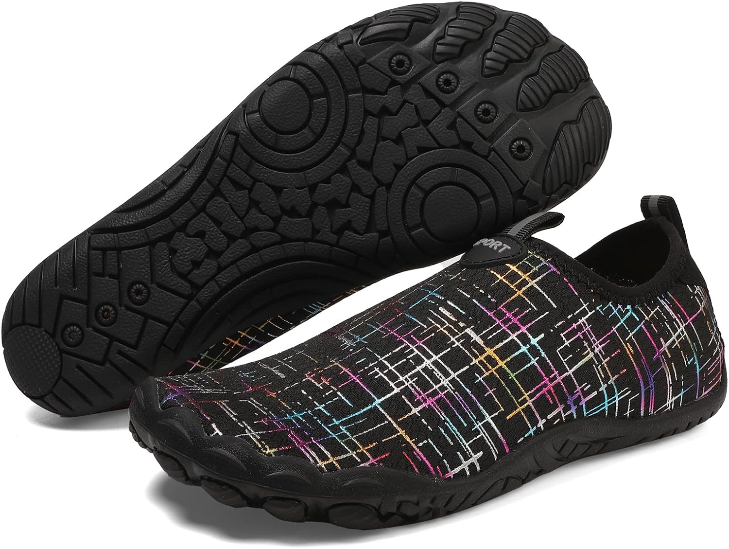 

Кроссовки для женщин и мужчин, походная обувь, быстро сохнущие легкие Rianclud, черный