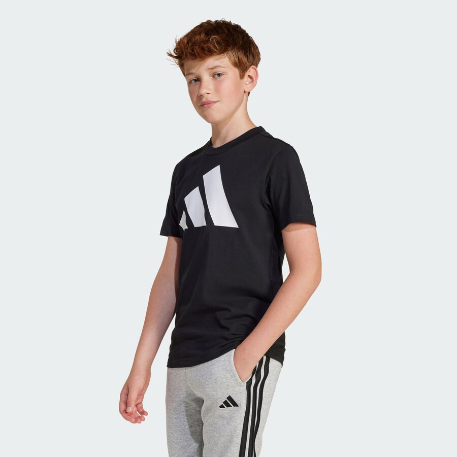 Спортивный топ ADIDAS SPORTSWEAR Performance Shirt Essentials, черный — фото 2