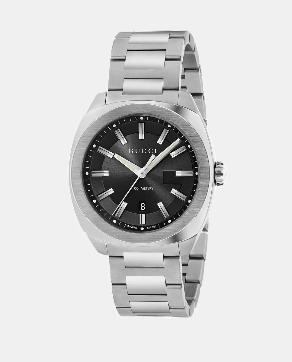 

GG2570 YA142301 стальные мужские часы Gucci, серебряный
