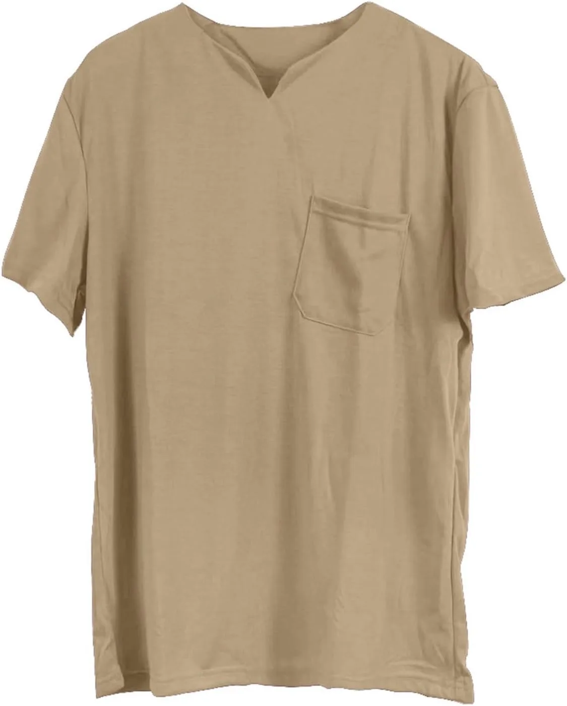 Мужская майка V-neck slim fit для тренировок — фото 3