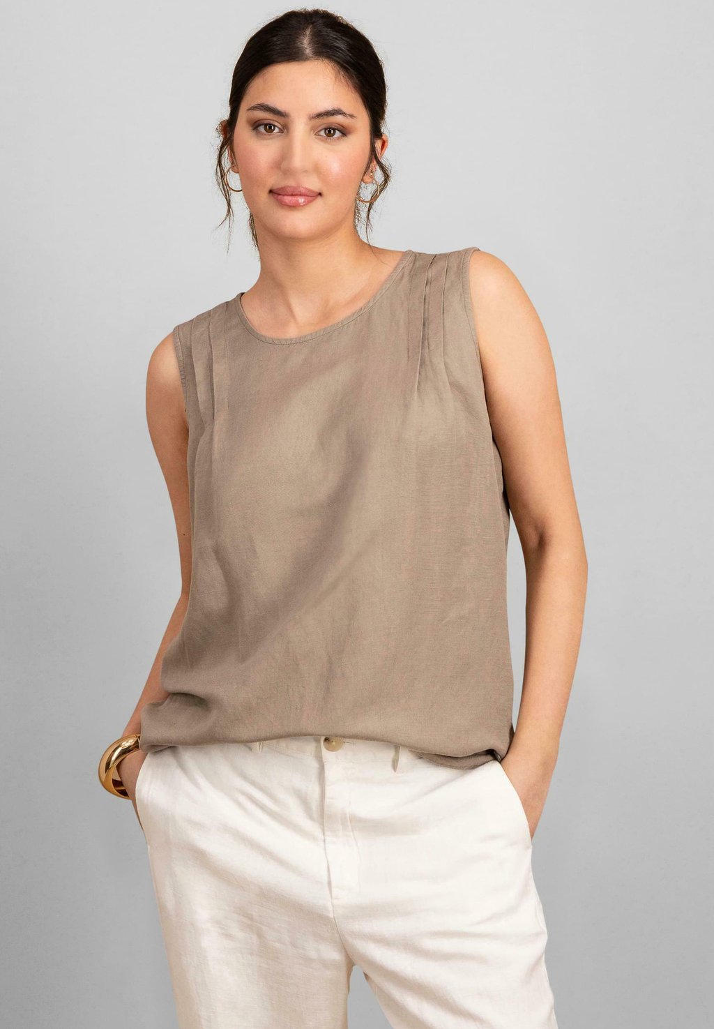 

Топ Blouse Fynch-Hatton, серо-коричневый